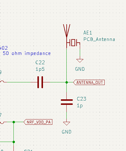 Schematic with Antenna